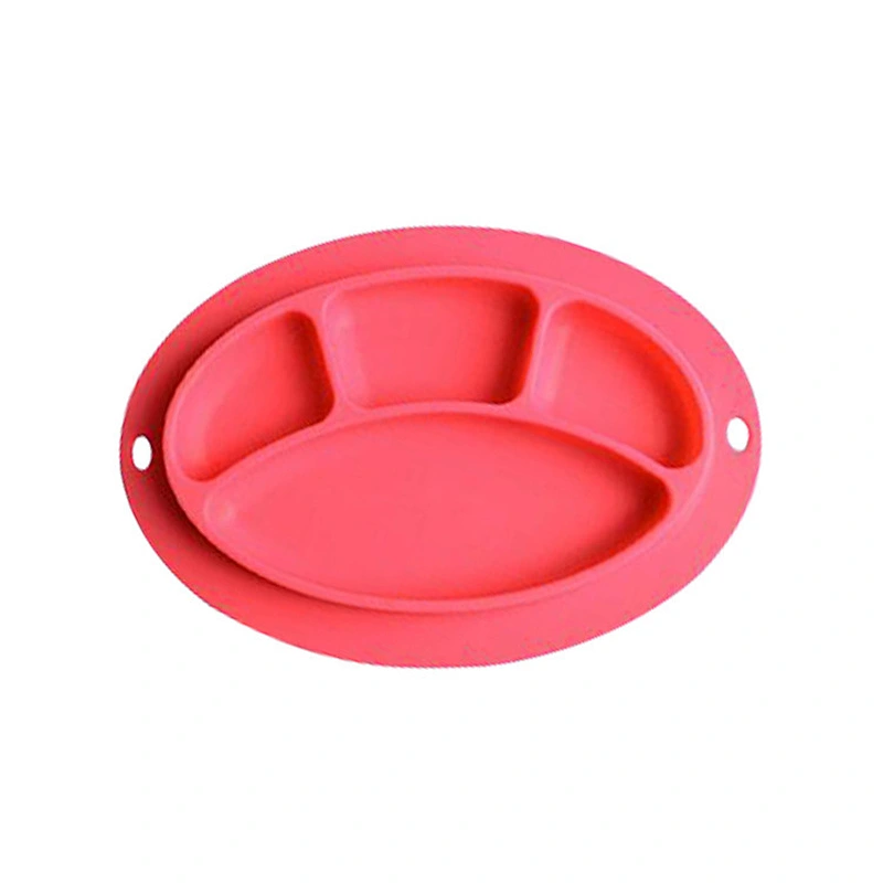 Customized Food Grade Silicone waterproof baby placemat plate bowl