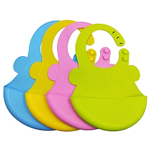 adult  custom baby bibs waterproof  printed disposable bibs silicone stock wholesale