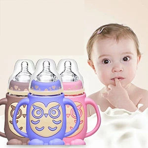Food Grade Silicone Baby Feeder Bottle With Nipple milk bottle feeder
