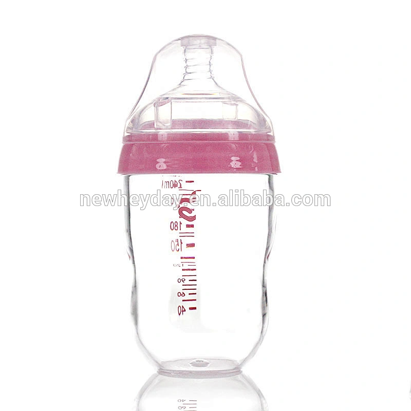 BPA Free 100% Food Grade comotomo manufacturers 16oz smart hands free wide neck baby silicone milk feeding baby bottle