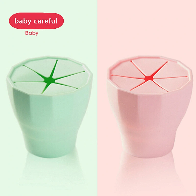 oem Food Grade Baby Silicone Unbreakable Cup Spill-Proof  Kids snack bowl ceramic Storage Container