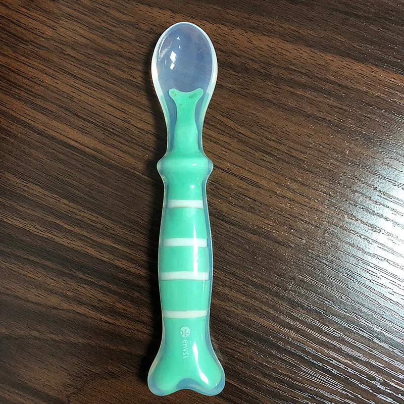 design spoon  baby  love spoon  Sensible temperature fish hook spoon