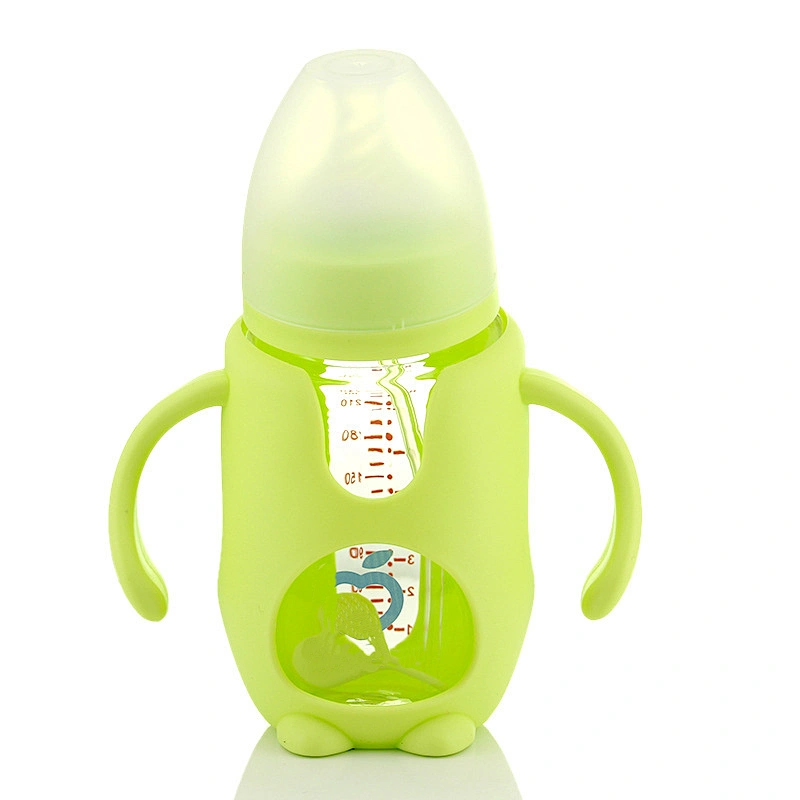 China factory custom new arrival  innovative   plastic silicone baby feeding water  bottle  logo