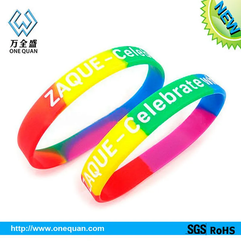 custom colors Silicone rubber Anti Mosquitono watch wristband logo