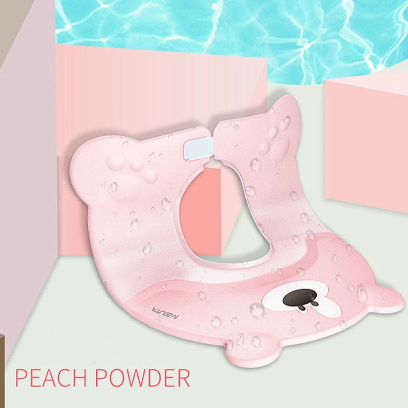 custom adjustable shower cap  waterproof  bath baby shower cap silicone  pp  material
