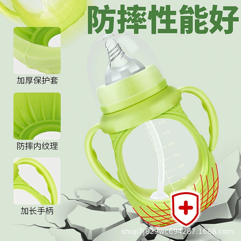 wide mouth  bottle  label Toddler glass  body   pad printing  glass Bottle baby feeding bottle bpa