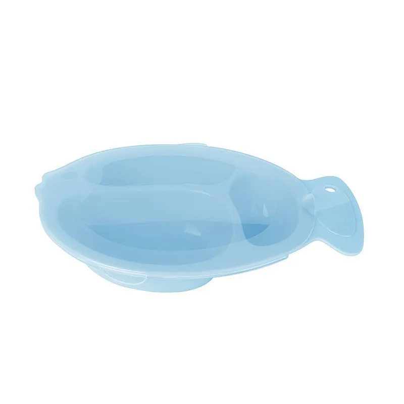 custom Portable  fish shaped silicone molds  rail suction  baby plate  Silicone Placemat, Non-Slip  Plate for Toddler