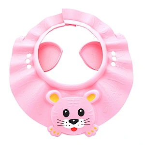 Factory  Custom pvc waterproof EVA  eco friendly children's shower cartoon cap