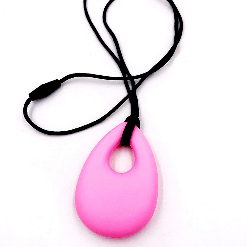 Creative Pendant Angel Teardrop Shape Food Grade Silicone Teether Baby  toys Baby Molar Chew Manufacturer Customized