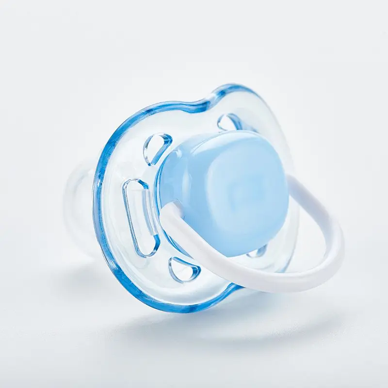 Wholesale customized Food Grade Silicone pacifer clip silicone baby feeding pacifier