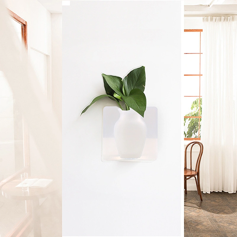 Environmentally friendly delicate durable space-saving silicone vase without breaking for indoor decoration