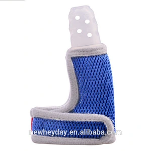 Wholesale food grade silicone baby teether gloves