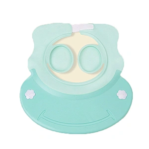 hot Factory direct sale  silicone shower waterproof  bath hair  cap for baby boy