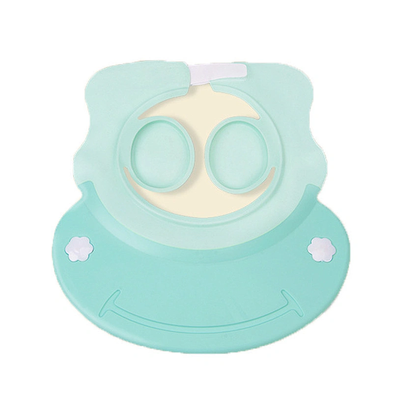 hot Factory direct sale  silicone shower waterproof  bath hair  cap for baby boy