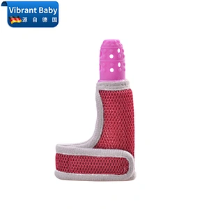 The latest design custom colorful food grade silicone baby teether