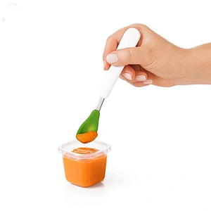 BPA Free  6 grid plastic  Microwavable  baby  food storage containers  for baby