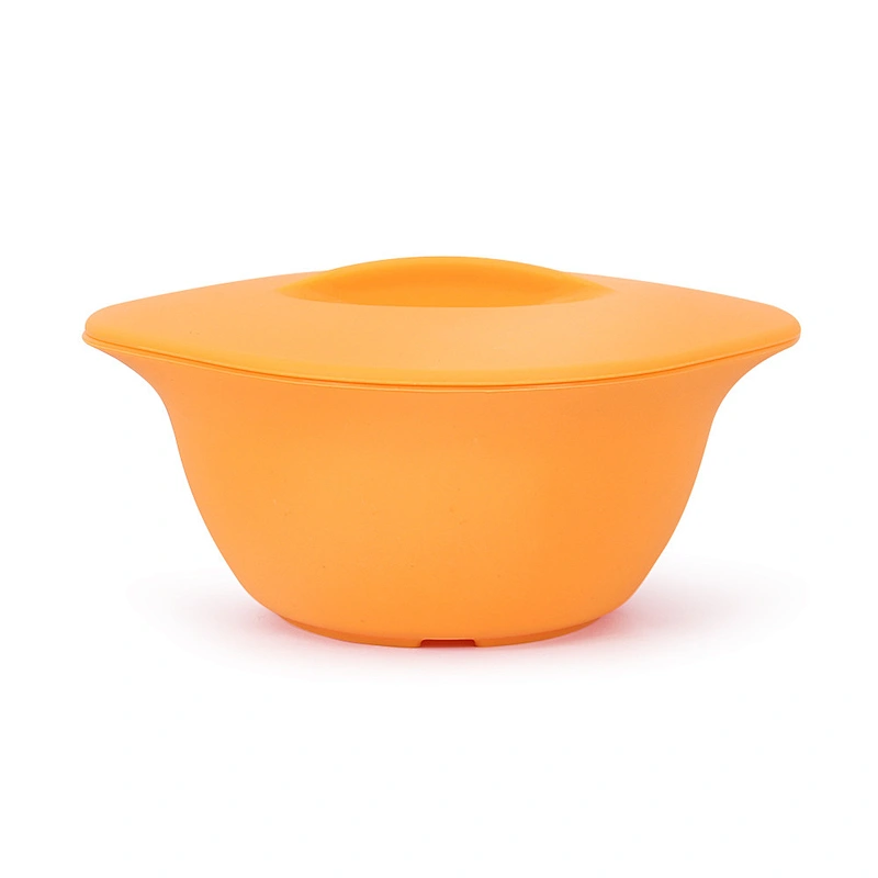 custom mini  silicone bowl cover  baby  feeding food storage  bowl  for kids