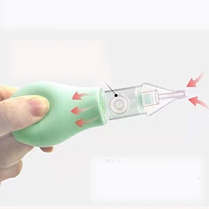 1Pc Infant Medicinedropper bottle Kids Silicone Water,Milk,Medicine Soup,Nipple Pacifier Feeding Feeder Anti Choking Needle Syr