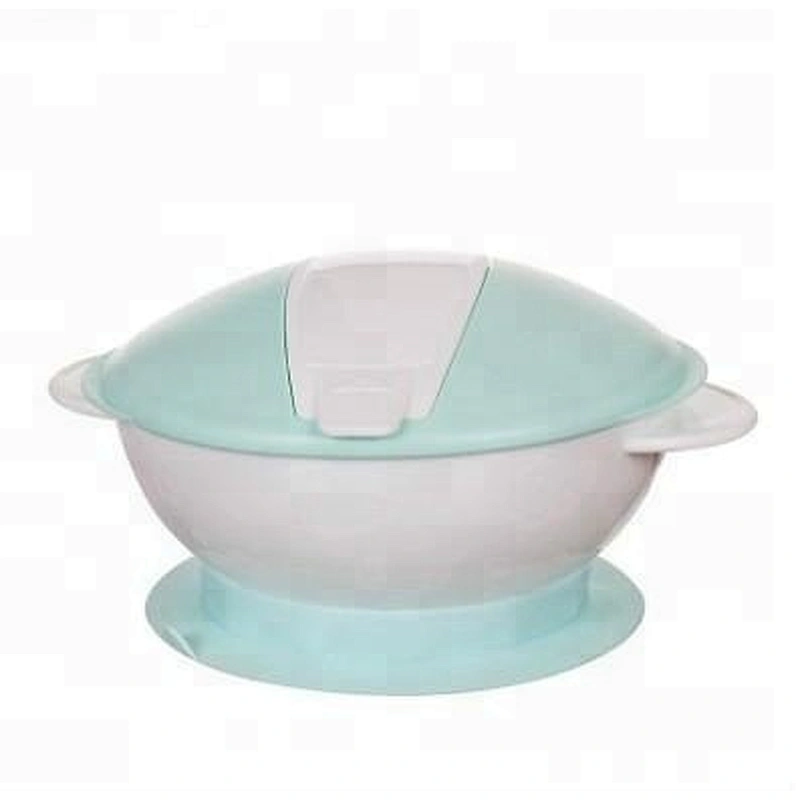 Food grade silicone baby suction cup bowl with spoon