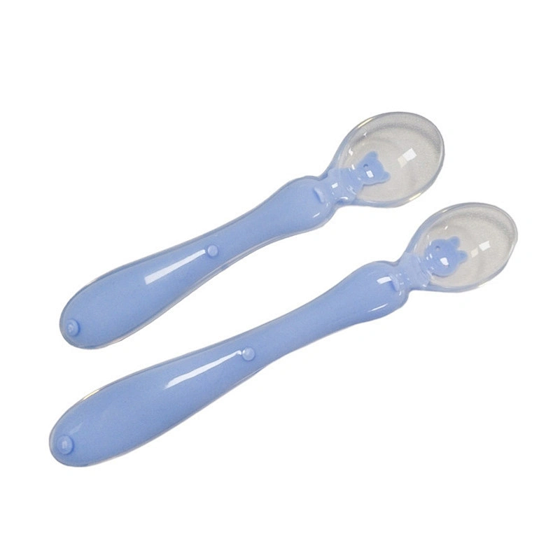 factory custom swan soup spoon  soft spoon  silicone  japanese soup spoon