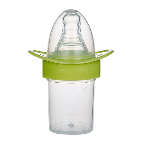 Compact environmental protection anti-flatulence silicone baby bottle