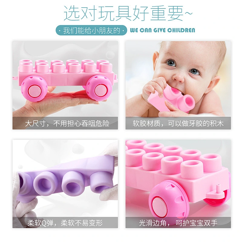 custom 	concrete bricks and blocks color silicone toy bricks building blocks