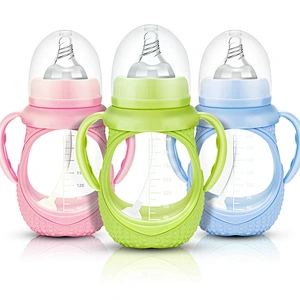 wide mouth  bottle  label Toddler glass  body   pad printing  glass Bottle baby feeding bottle bpa