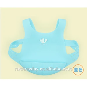 factory personalised  logo food grade silicone  newborn baby animal bibs  waterproof  plain  bulk