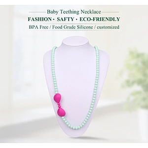 2019 The most popular fashion safe food grade silicone baby teether