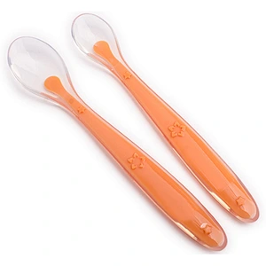 custom spoon design silicone spoon  for baby custom logo spoon