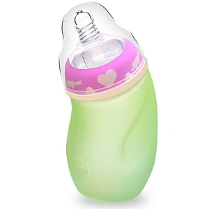 Visible arc  desgin Thermal water  bottle glass cup  thermal custom