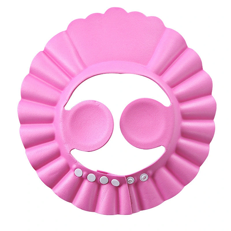 Factory  Custom large shower cap  ear  shower cap waterproof for Baby shampoo