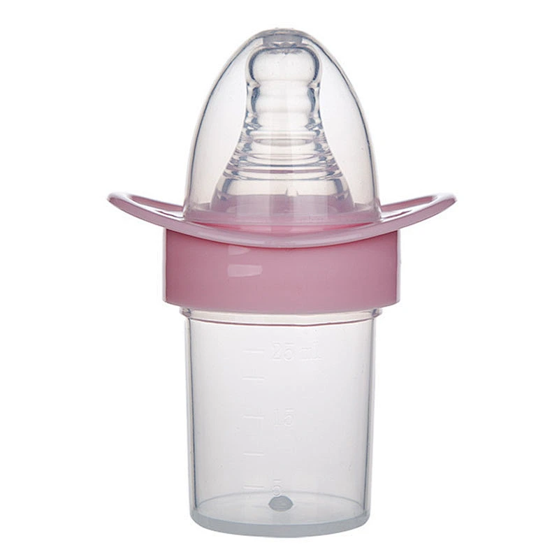 Compact environmental protection anti-flatulence silicone baby bottle