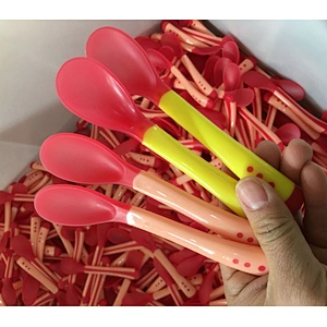 factory wholesale  color  baby pp fork pp fork custom