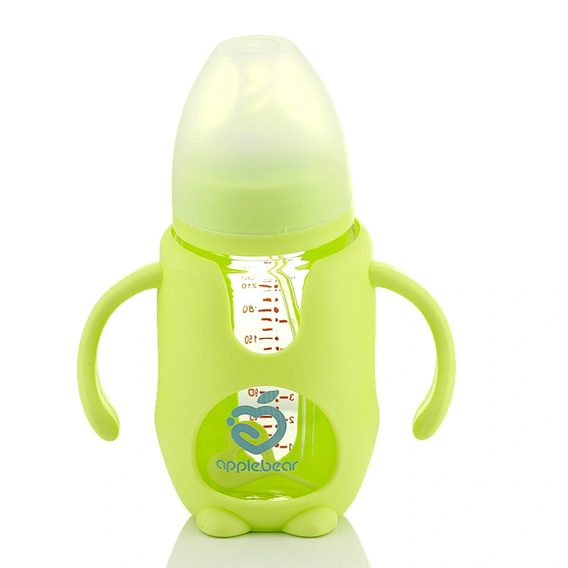 China factory custom new arrival  innovative   plastic silicone baby feeding water  bottle  logo