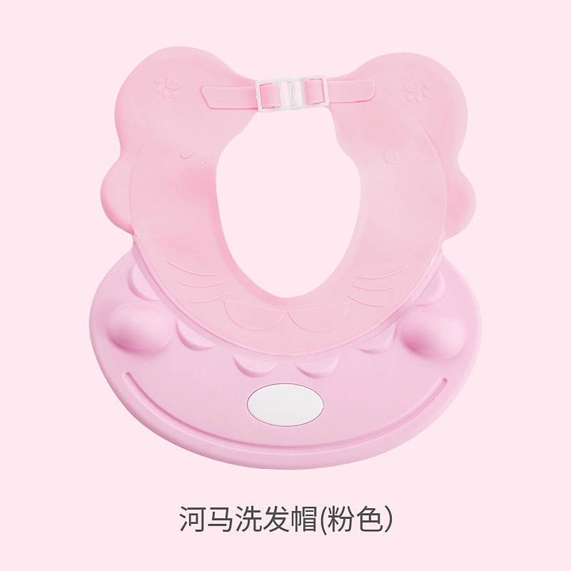 hot Factory direct sale  silicone shower waterproof  bath hair  cap for baby boy