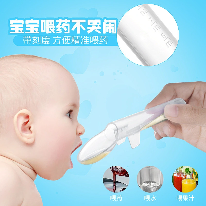 Baby  Medicine measuring spoon  Feeding MEDICINE TRANSPARENT SPOONS