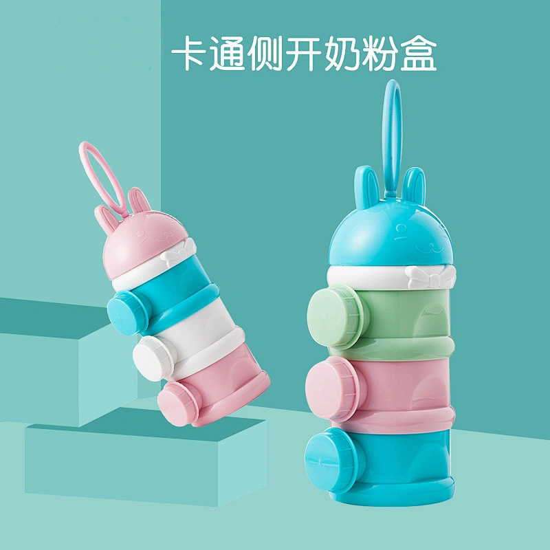 3 Layers Baby Kid Feeding r Container Storage  Formula Feeding Safe Milk Powder Box Dispenser PP For Baby Kids