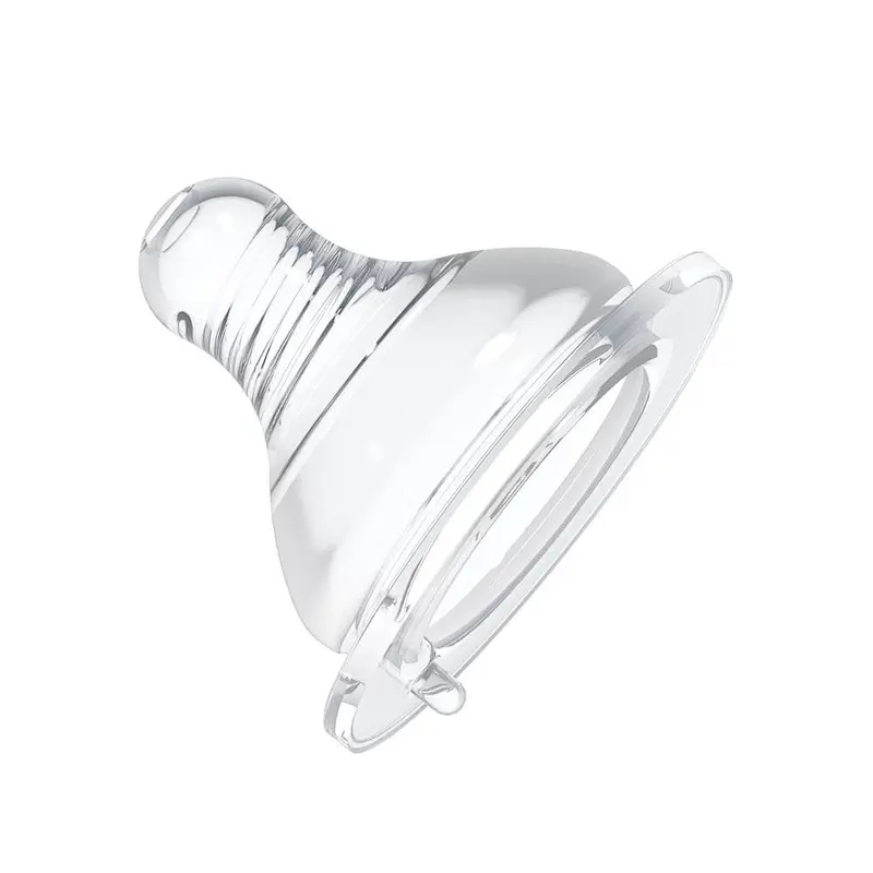 Supplier Eco-friendly Safety Customized Silicone Transparent Baby Nipple