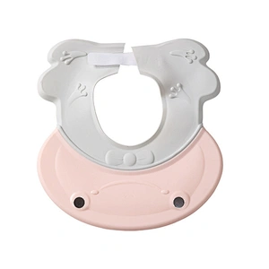 hot Factory direct sale  silicone shower waterproof  bath hair  cap for baby boy