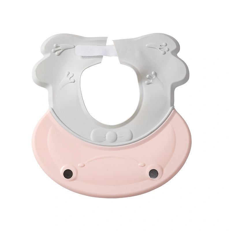hot Factory direct sale  silicone shower waterproof  bath hair  cap for baby boy