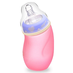 Visible arc  desgin Thermal water  bottle glass cup  thermal custom