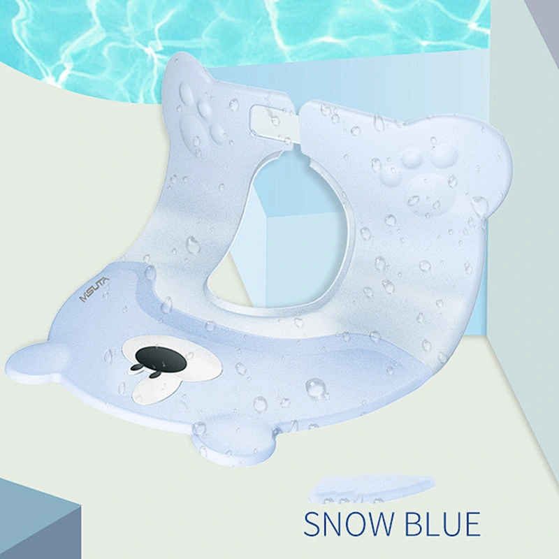 custom adjustable shower cap  waterproof  bath baby shower cap silicone  pp  material