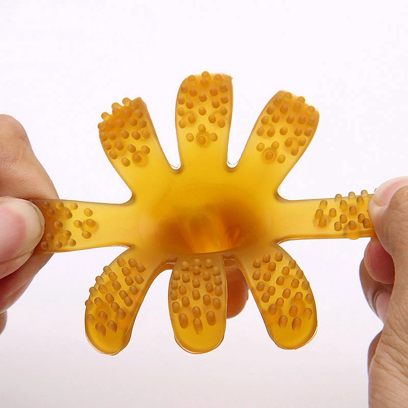 100% BPA Free Silicone Baby octopusTeether Soothing Pain Relief,Infant Teething Toy,Silicone Baby Octopus Teeth Toy