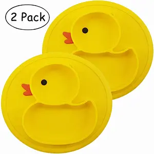 custom design food grade silicone tray duck egg tray baby food tray with lid