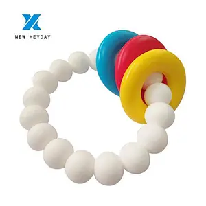 fashion food grade baby silicone beads teething