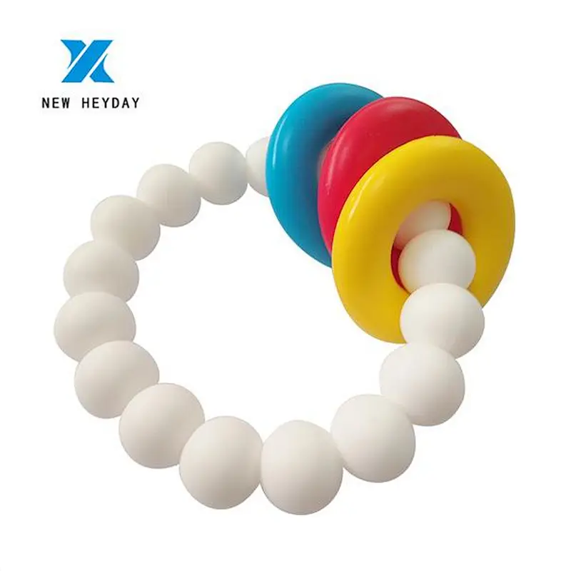 fashion food grade baby silicone beads teething