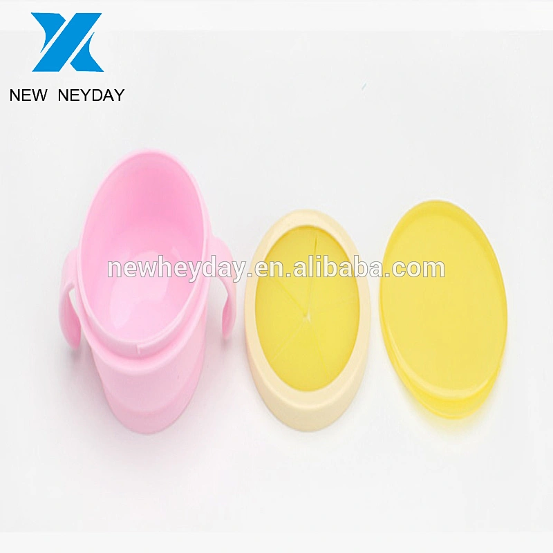 Wholesale customized silicone baby snack container serving  baby snack tray  cup