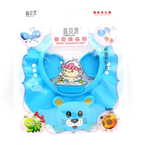 Factory  Custom pvc waterproof EVA  eco friendly children's shower cartoon cap