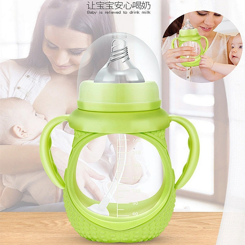 wide mouth  bottle  label Toddler glass  body   pad printing  glass Bottle baby feeding bottle bpa